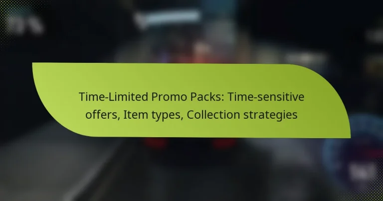 Time-Limited Promo Packs: Time-sensitive offers, Item types, Collection strategies